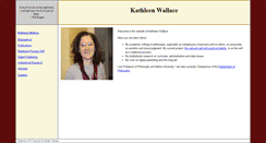 Desktop Screenshot of kathwallace.com